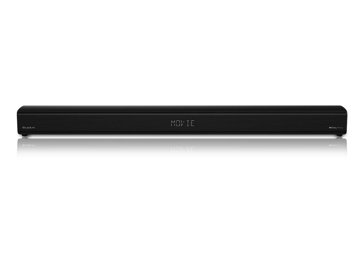 BlueAnt XT100 100 Watt 2.0 Soundbar with Dolby Atmos - Premium Black Sound Bar for Home Theater, TV, Gaming & Music - Immersive Audio Experience for Movies, Sports & Parties