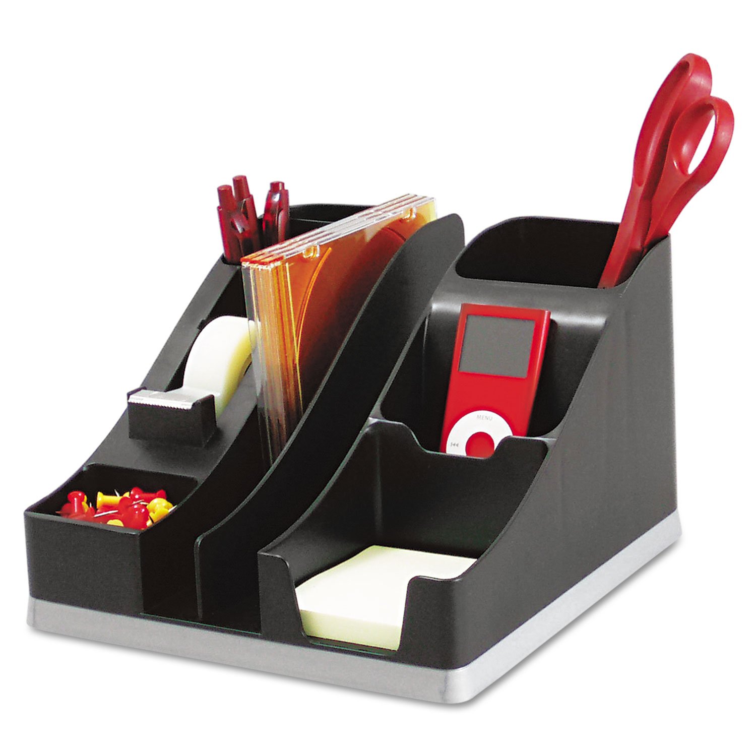 Staples All-In-One Desk Organizer Set - Premium Office & Home Desk Accessories for Organizing Pens, Paper Clips, Sticky Notes | Perfect for Workspace, Study Desk, Home Office Organization