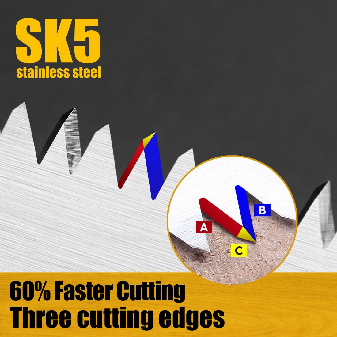 FUJIWARA 8 Inch Folding Pruning Saw - SK-5 Steel Blade with Sharp Teeth for Cutting Wood Branches, Tree Trimming, Camping, Backpacking & Hiking - Perfect for Outdoor Adventures and Garden Maintenance