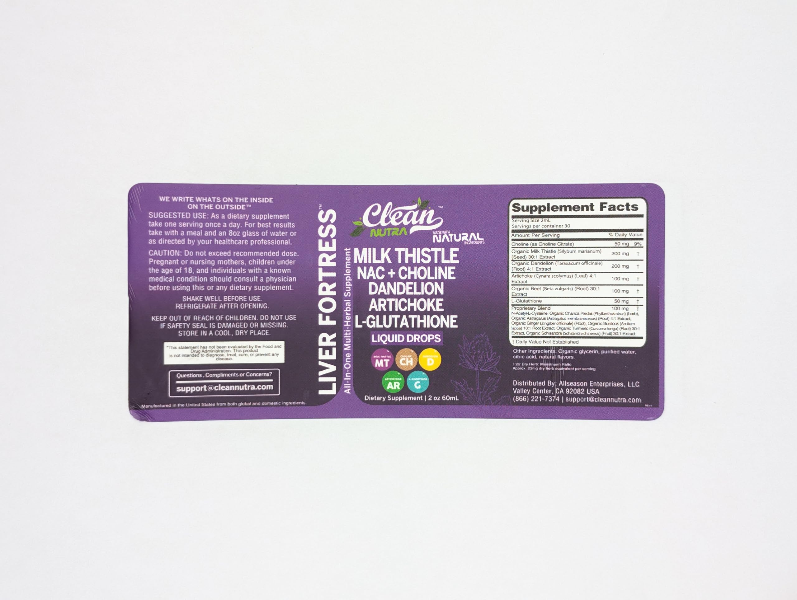 Premium Milk Thistle NAC Liver Cleanse Supplement with Dandelion, Artichoke & Glutathione - Detox & Repair Liquid Drops for Liver Support - Natural Herbal Formula with Chanca Piedra, Choline, Burdock & Schisandra - Ideal for Post-Alcohol Recovery & Daily Liver Health Maintenance