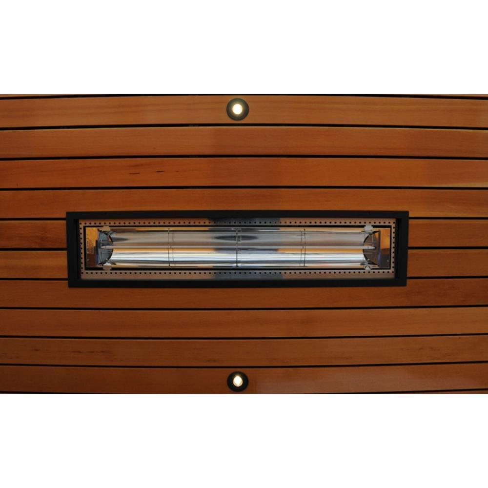 ES 3033 Electric Schwank 33 Dual Element 3000W Infrared Heater - Commercial & Residential Space Heating for Warehouses, Garages, and Patios