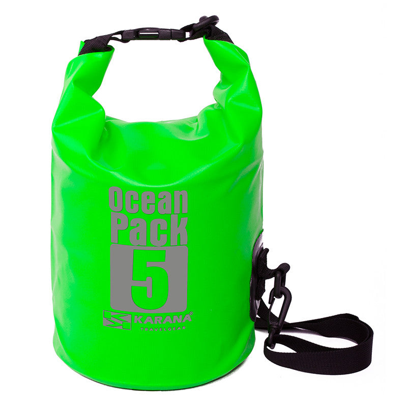 **Karana Ocean Pack 5L Waterproof Dry Tube Bag - Ideal for Kayaking, Boating, Swimming & Outdoor Adventures**