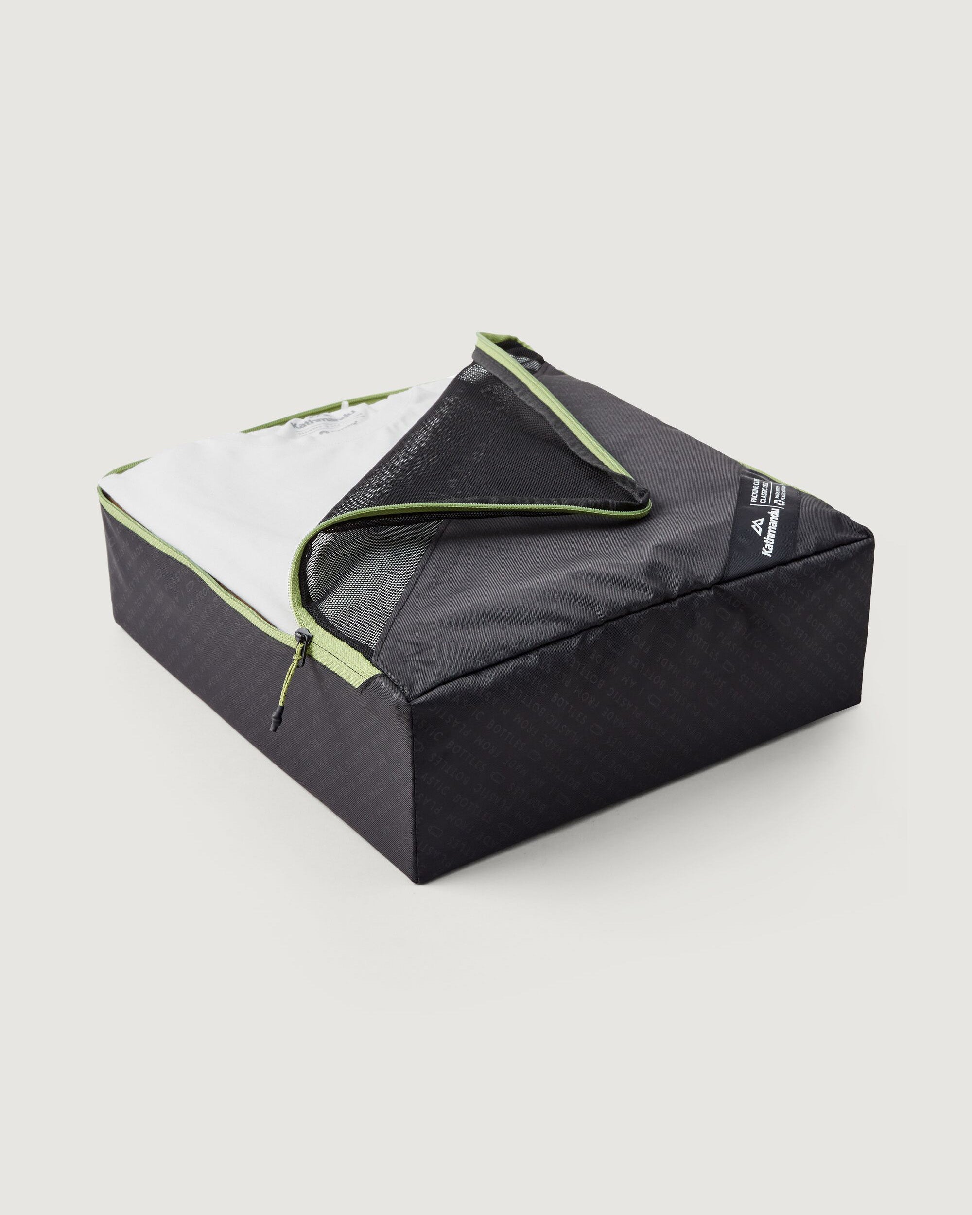 Premium Packing Cubes for Travel - Classic Large Cell Organizer in Black - Perfect for Suitcases, Backpacks & Carry-On Luggage Organization