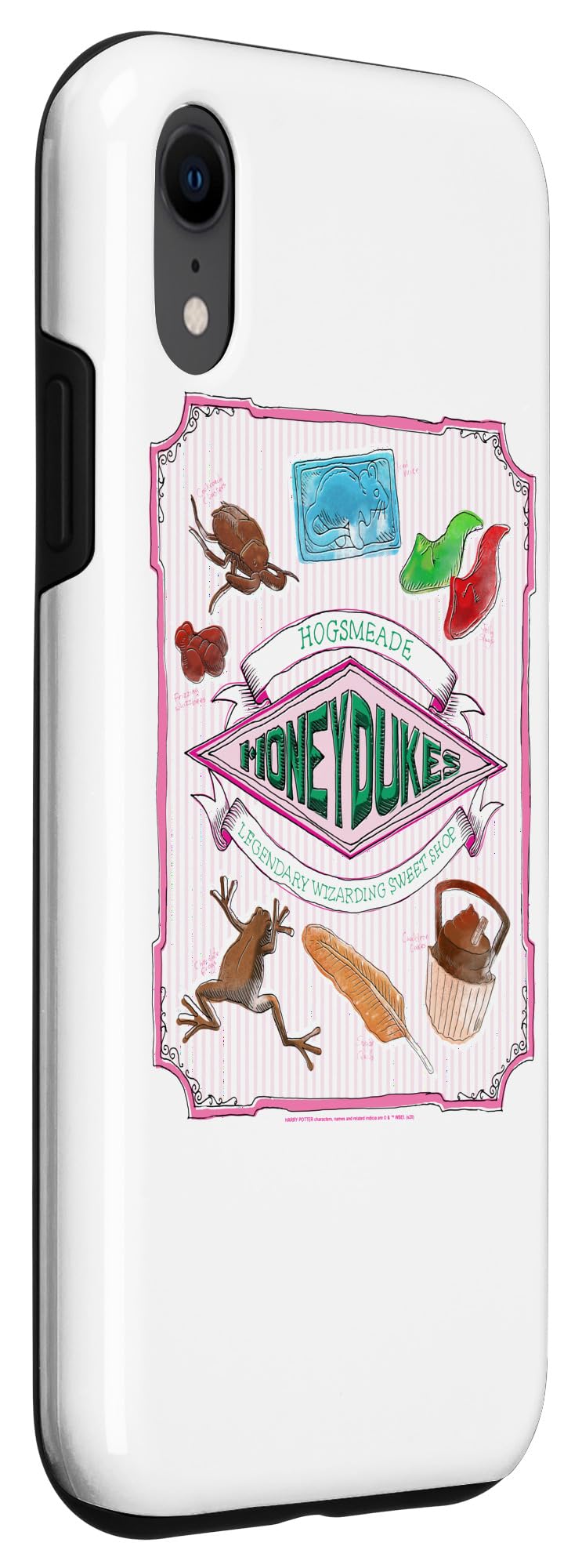 Harry Potter Honeydukes Hogsmeade iPhone XR Case - Cute Wizardry Themed Phone Cover for Apple iPhone XR - Perfect for Potterheads, Cosplay & Movie Fans