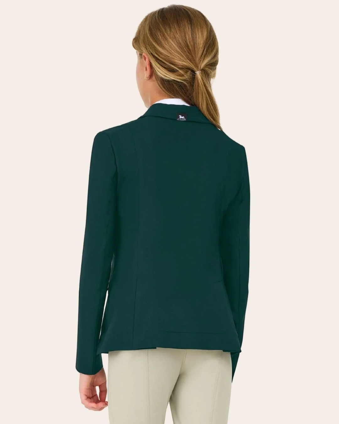 RJ Classics Sloane Jr Girls Show Coat - Equestrian Riding Jacket for Young Riders - Perfect for Horse Shows, Dressage & English Riding Competitions