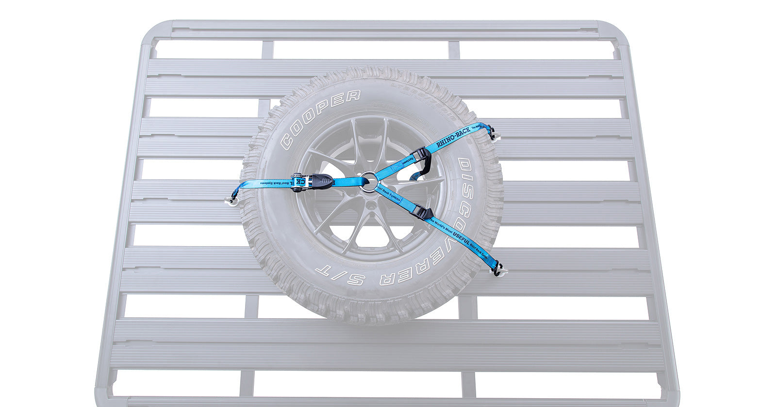 Heavy Duty Spare Tire Strap with Ratchet - Secure Spare Wheel for Trucks, SUVs & Off-Road Vehicles - Perfect for Road Trips & Off-Road Adventures