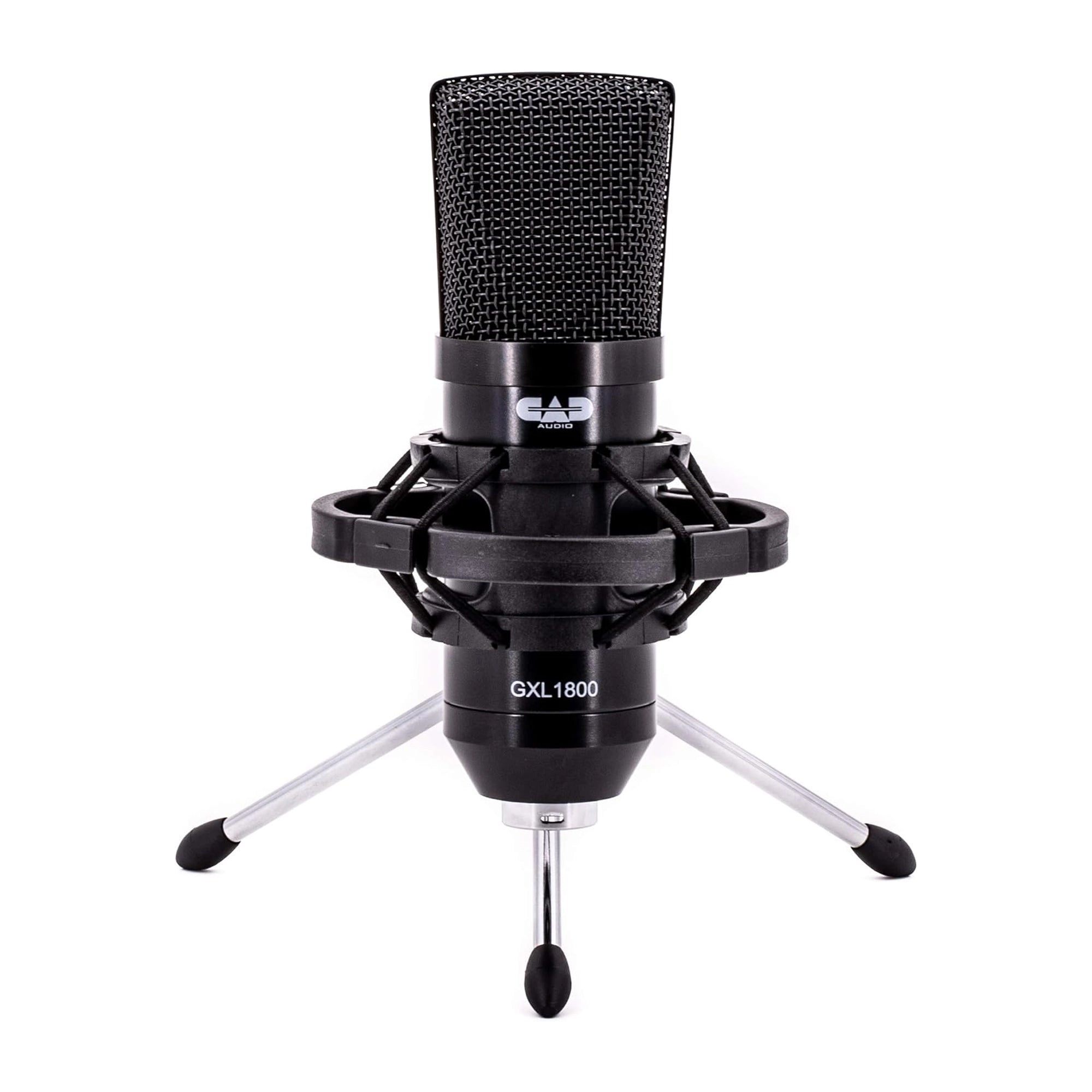 CAD GXL1800 Side Address Studio Condenser Microphone - Professional Recording for Podcasts, Voiceovers & Music - Perfect for Home Studios & Content Creators