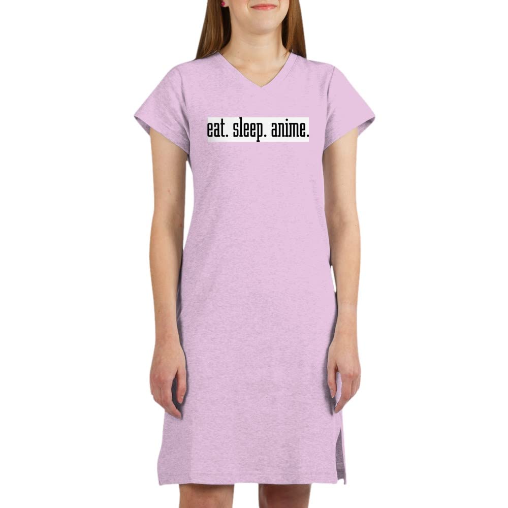 Eat Sleep Anime T-Shirt for Men & Women - Comfortable Cotton Nightshirt for Anime Fans - Perfect for Sleepovers, Lounging & Casual Wear