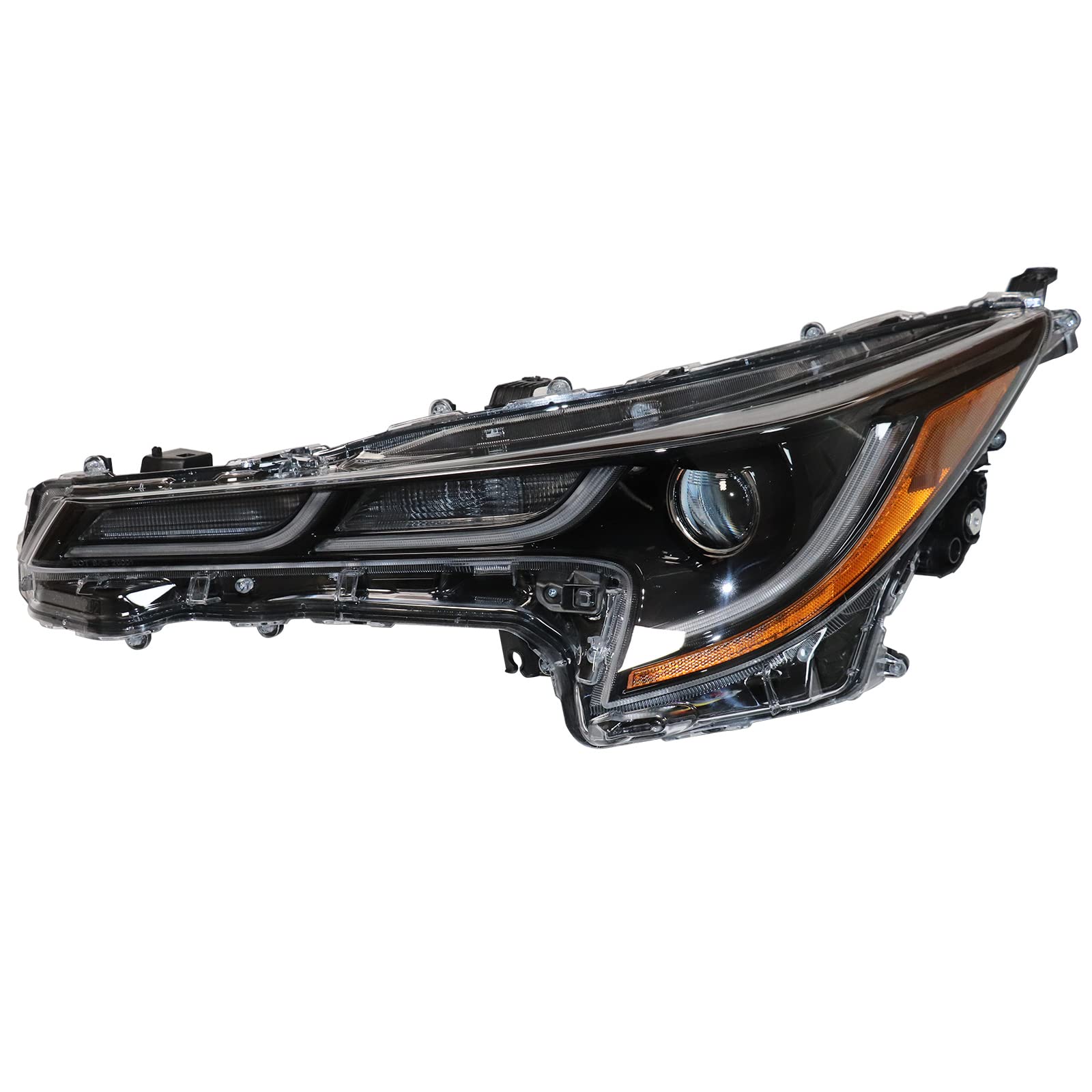 2020-2021 Toyota Corolla SE/XLE/XSE LED Projector Headlight Assembly - Left Side (Driver Side) with Built-in LED - TO2503287 - Perfect for Night Driving & Enhanced Visibility (US Stock)