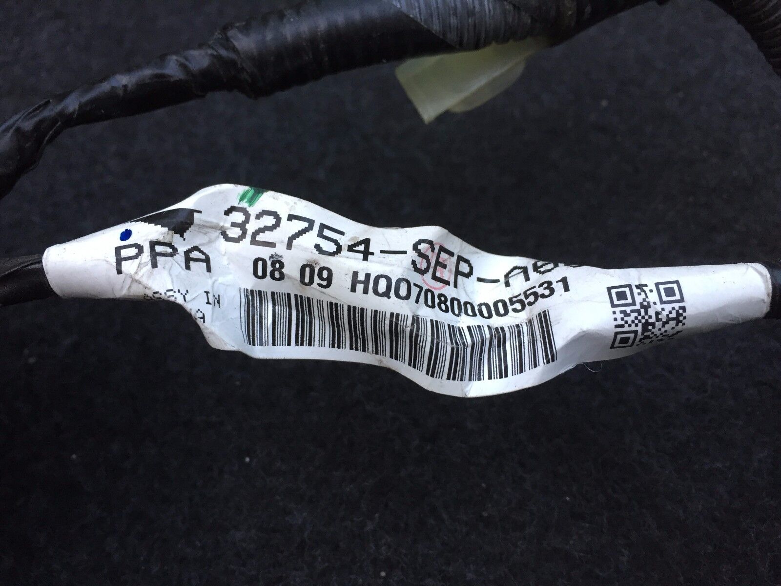 2004-2008 Acura TL S Rear Left Driver Side Door Wire Harness OEM Replacement - Perfect for Electrical Repairs & DIY Car Maintenance
