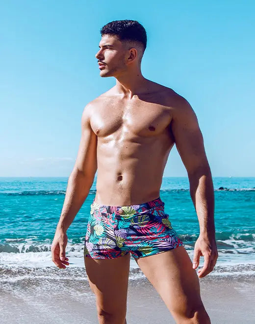 2Eros Bondi Swim Trunk V60 - Quick-Dry Men's Swim Shorts with UPF 50+ Sun Protection | Perfect for Beach, Pool, Surfing & Vacation