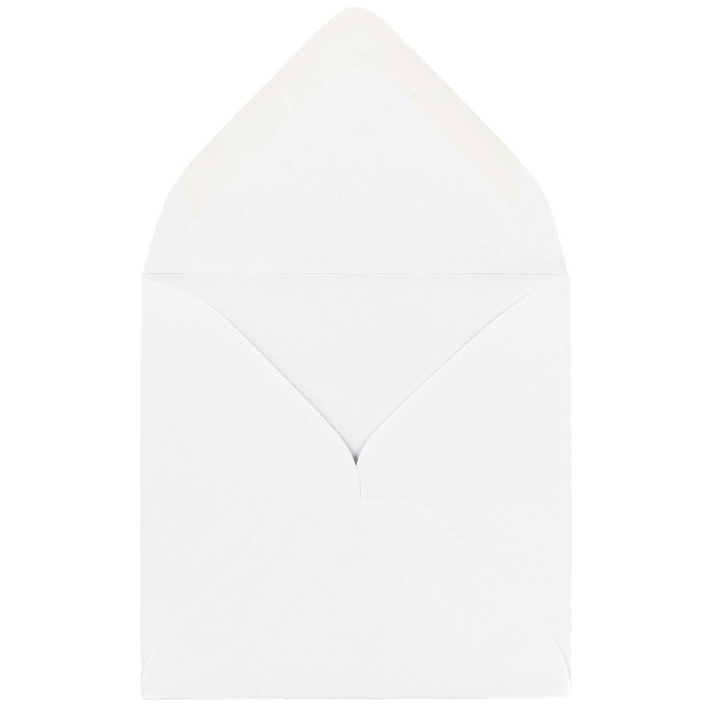 JAM PAPER 3 1/8 x 3 1/8 Inch Square White Invitation Envelopes - Bulk Pack of 1000 - Perfect for Wedding Invitations, Greeting Cards, Business Correspondence & Party Invitations