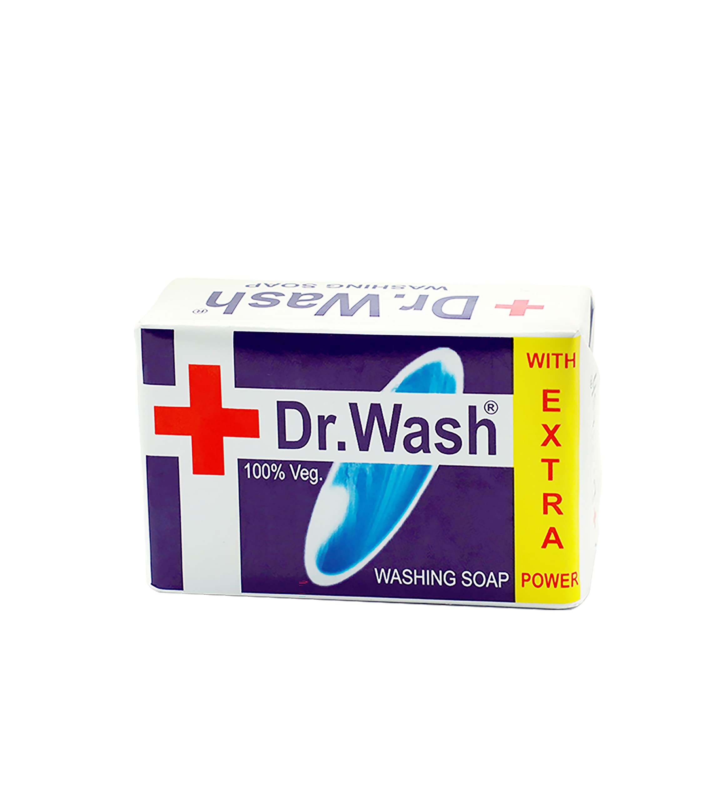 Dr.Wash Natural Handmade Soap Bar - 250g (3 Pack) - Gentle Cleansing for Sensitive Skin, Travel & Camping Essential