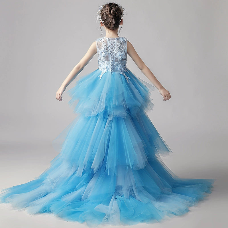 Elegant Baby Girl Birthday Dresses | Toddler Formal Princess Party Gown | Perfect for 1st Birthday, Christening, Photo Shoots & Special Occasions