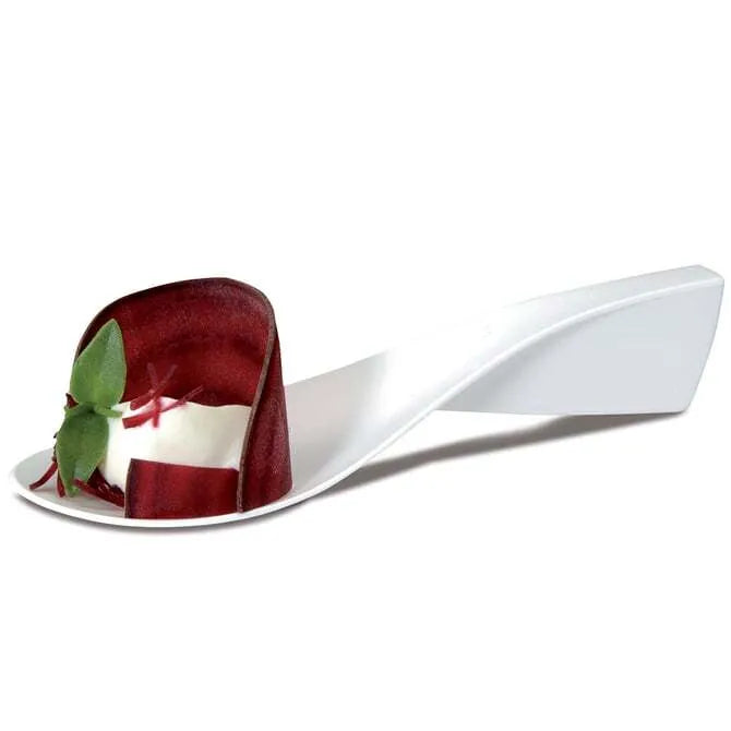 Eco-Friendly Plastic Tasting Spoon - BPA-Free, Disposable White Sampling Spoon for Food Tasting, Ice Cream, Yogurt, and Desserts | Perfect for Restaurants, Catering, and Food Sampling Events