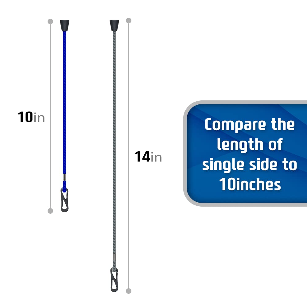 DELIGHT4U Kids Face Mask Lanyards 5-Pack - Safe Breakaway Strap for School & Travel