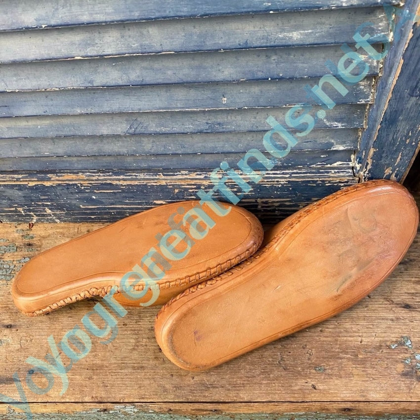 Vintage Mexican Hand-Tooled Leather Mules - Size 6 Women's Comfortable Slip-On Shoes | Perfect for Boho Fashion, Casual Outings & Home Wear