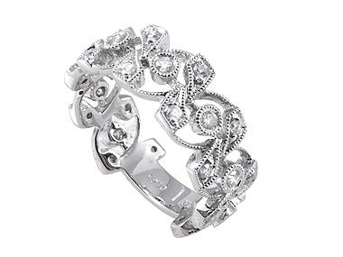 Exquisite Diamond Ring for Women - 14K White Gold Solitaire Engagement Ring - Perfect for Proposals, Anniversaries & Special Occasions