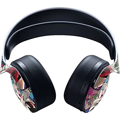 Official DC Comics Harley Quinn Action Pose Gaming Skin Decal for PS5 Pulse 3D Wireless Headset - Custom Protective Vinyl Cover for PlayStation 5 Accessories - Perfect for Gamers & Collectors