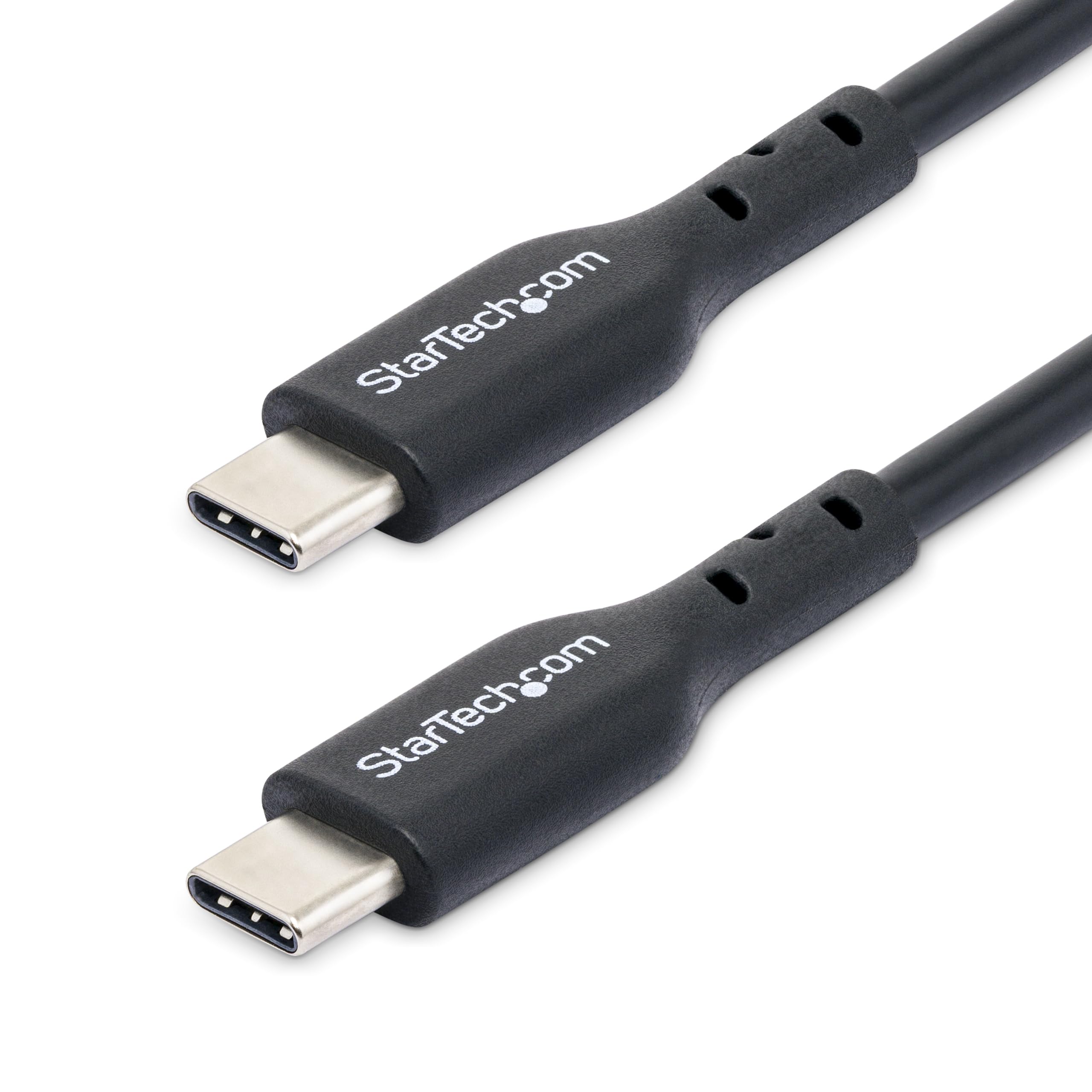 StarTech.com 6ft USB C to USB C Charging Cable - 60W Fast Charging USB 2.0 Type-C Cord for Laptops, Phones & Tablets - Perfect for Home, Office & Travel Charging