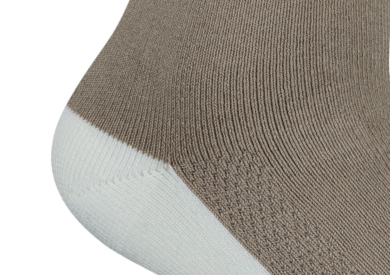 Extra Roomy Diabetic Socks for Men & Women - Thick Comfort Cotton Non-Binding (Brown) - Ideal for Swollen Feet, Diabetes & Circulation Problems