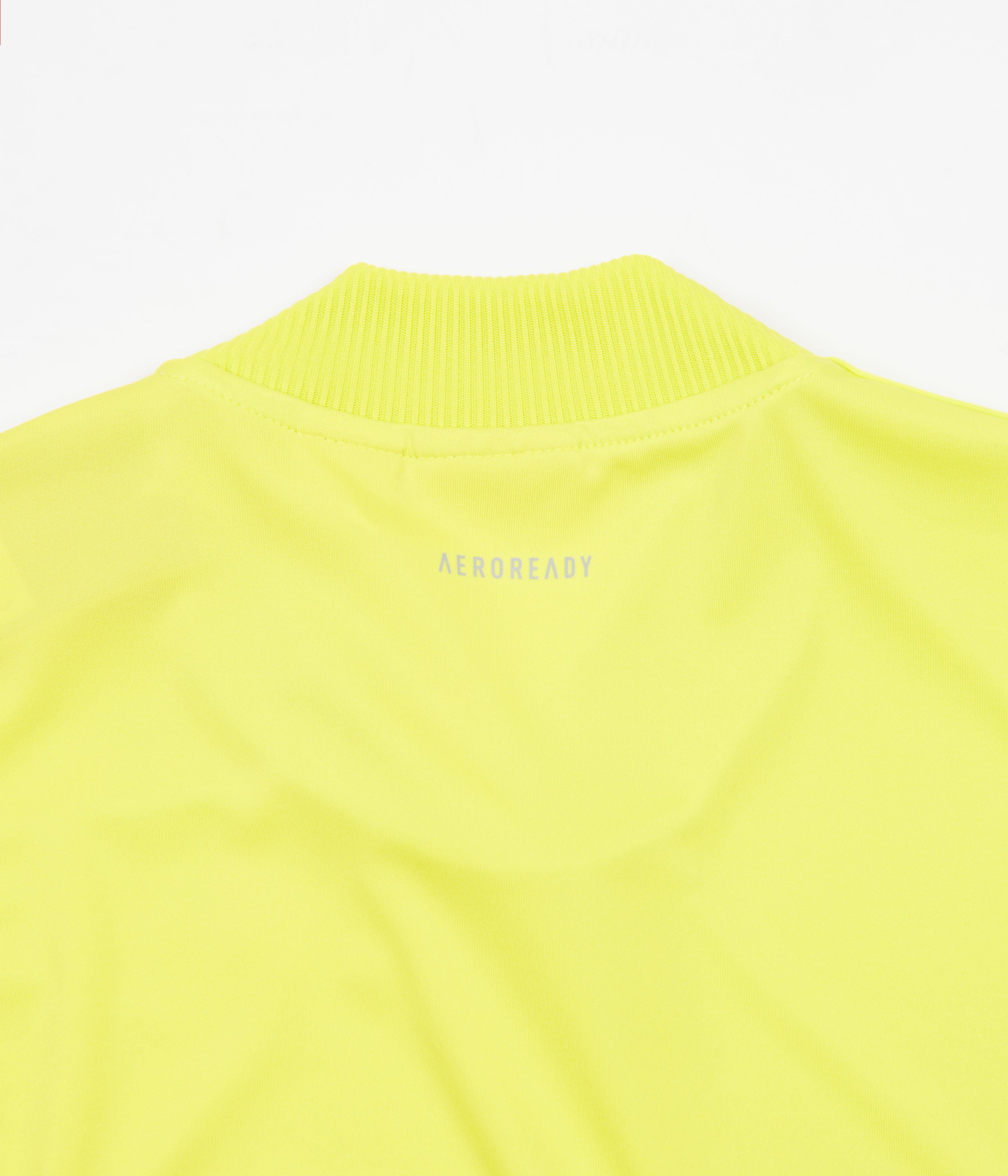 Adidas Blondey Long Sleeve Jersey T-Shirt - Acid Yellow Color | Men's Athletic Top for Running, Gym & Casual Wear