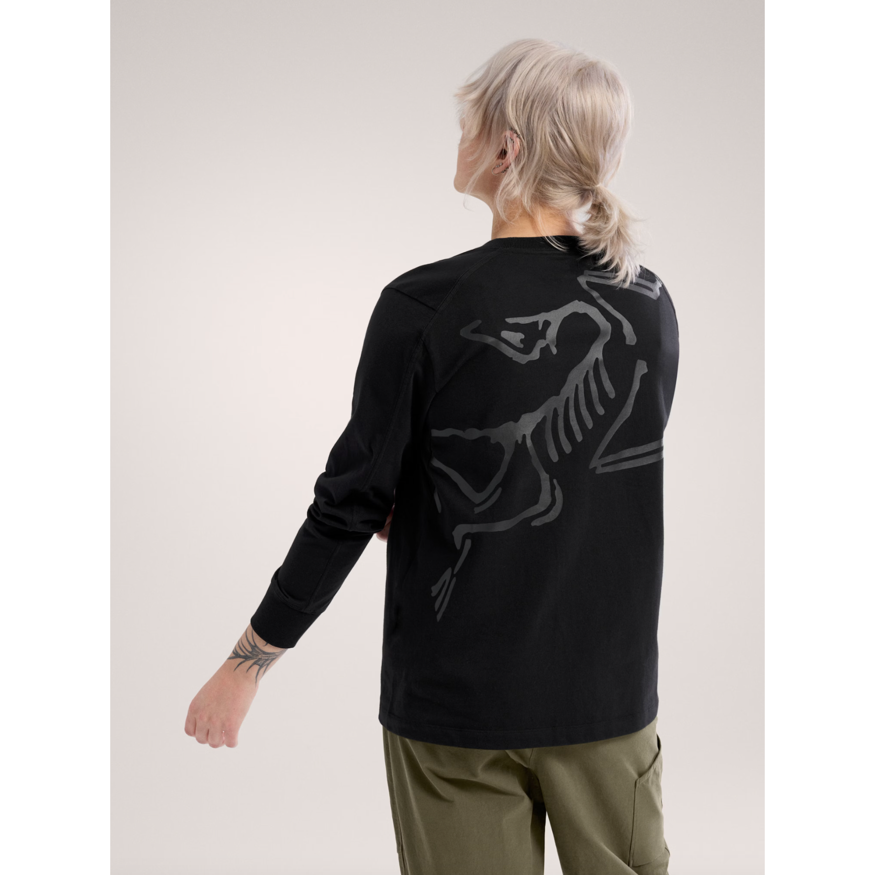 Arc'teryx Women's Kragg Cotton Long Sleeve Crew Neck Shirt - Breathable Hiking & Outdoor Activewear for Climbing, Camping & Travel