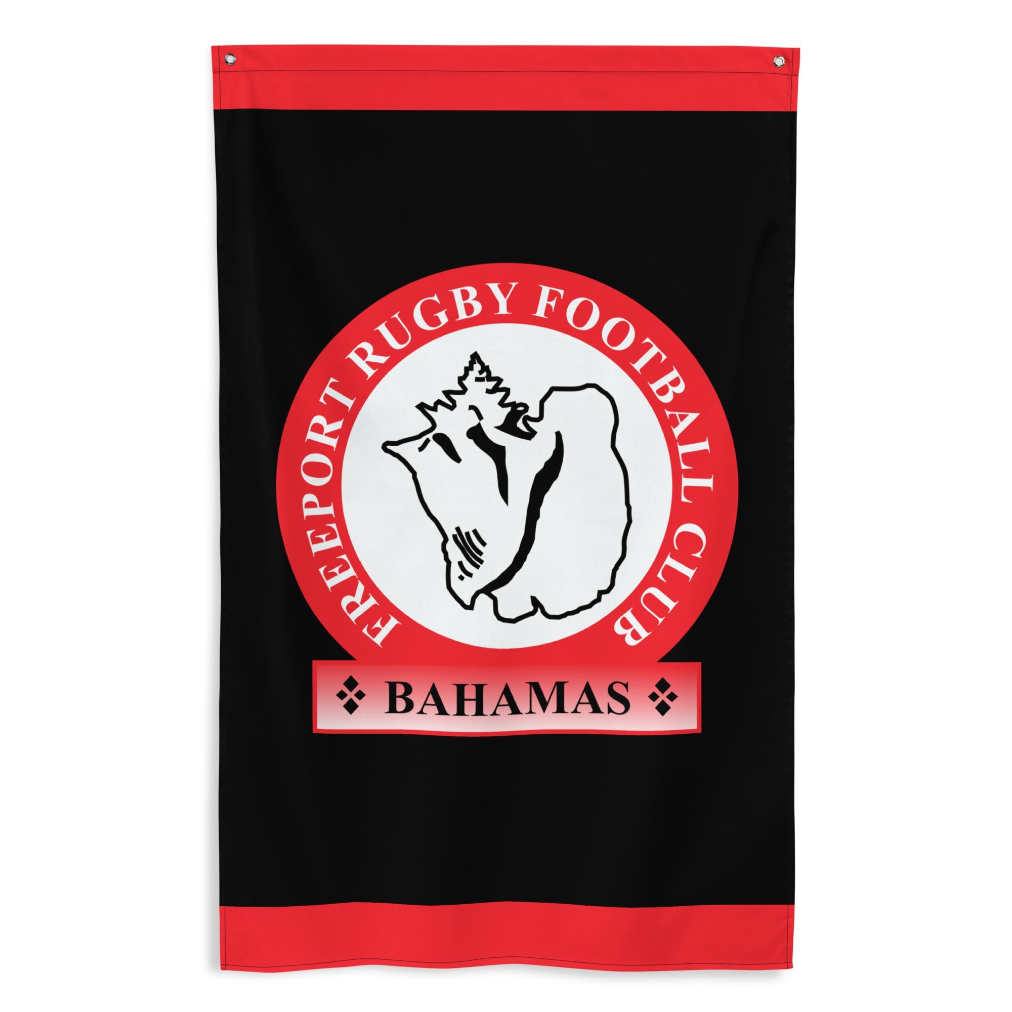 Freeport RFC Wall Flag - Premium Embroidered Team Banner for Indoor & Outdoor Decor - Perfect for Game Rooms, Bars, and Fan Cave Displays