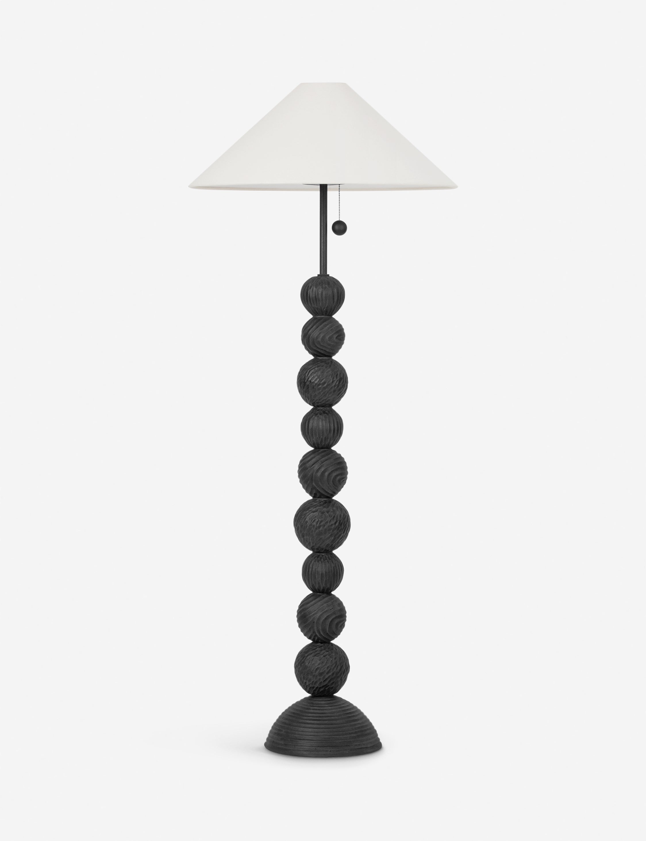 Elam Modern Floor Lamp - Adjustable Brightness LED Standing Light for Living Room, Bedroom, or Office - Perfect for Reading, Relaxing, and Ambient Lighting