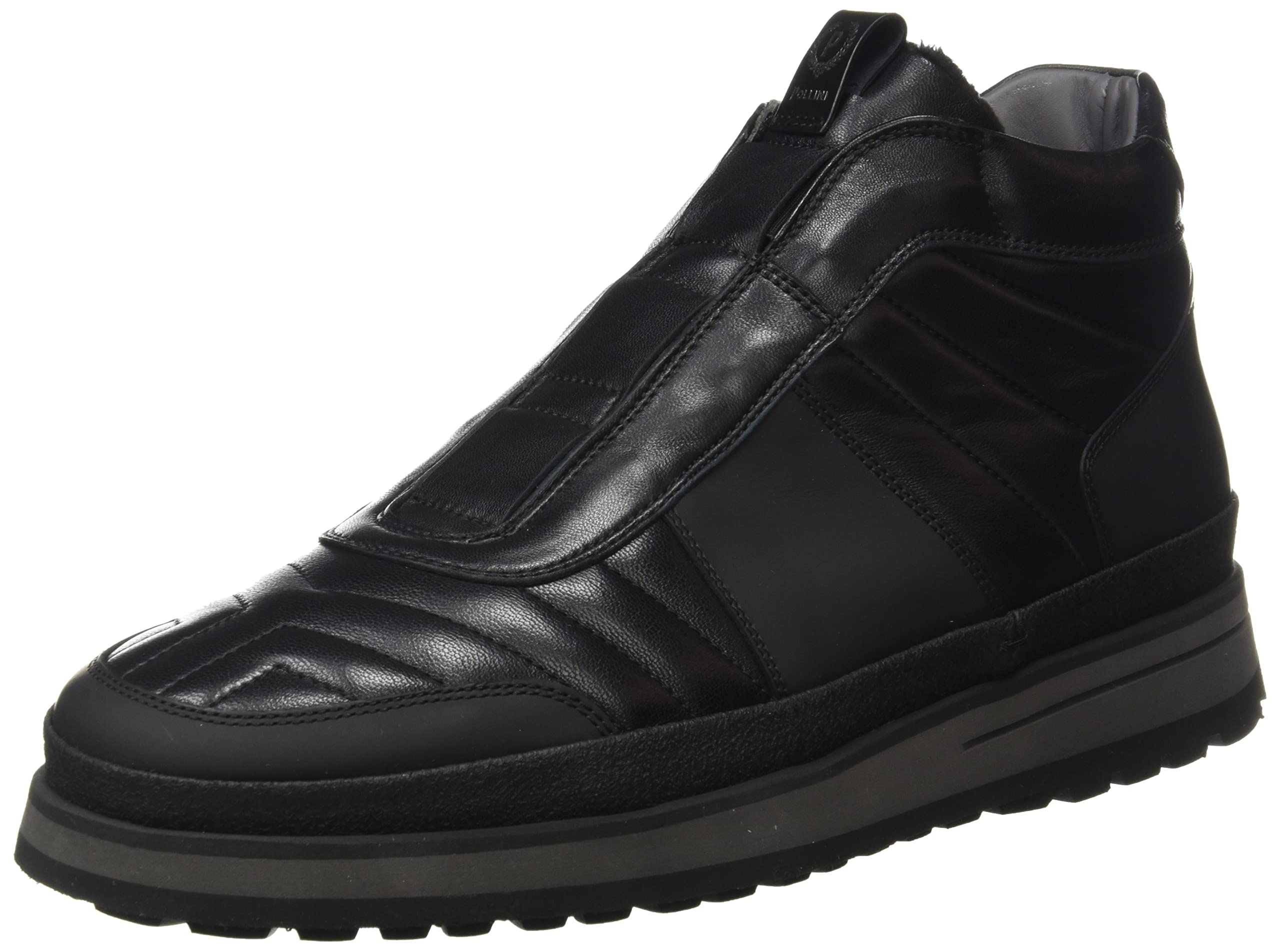 Pollini Men's Chelsea Boots - Stylish Leather Ankle Boots for Men | Comfortable & Durable | Perfect for Casual, Office & Outdoor Wear