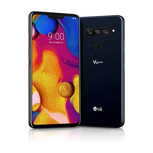 Refurbished LG V40 LM-V405UAL 64GB Unlocked Smartphone - Moroccan Blue (Verizon Compatible) for Streaming, Gaming & Productivity