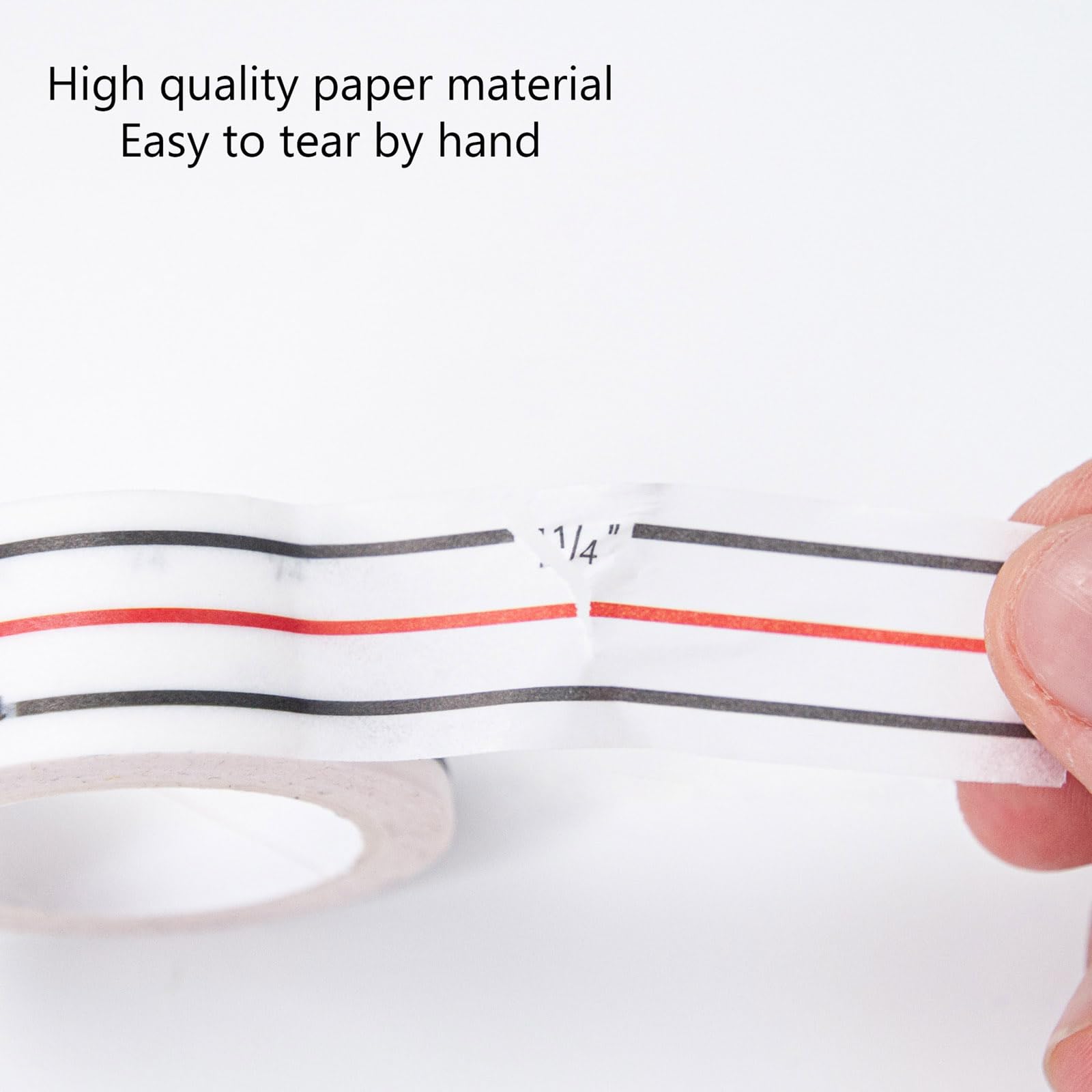 Waterproof Diagonal Seam Tape - 1/4 Inch Sewing Machine Basting Tape & Seam Guide - Perfect for Quilting, Garment Making & DIY Sewing Projects