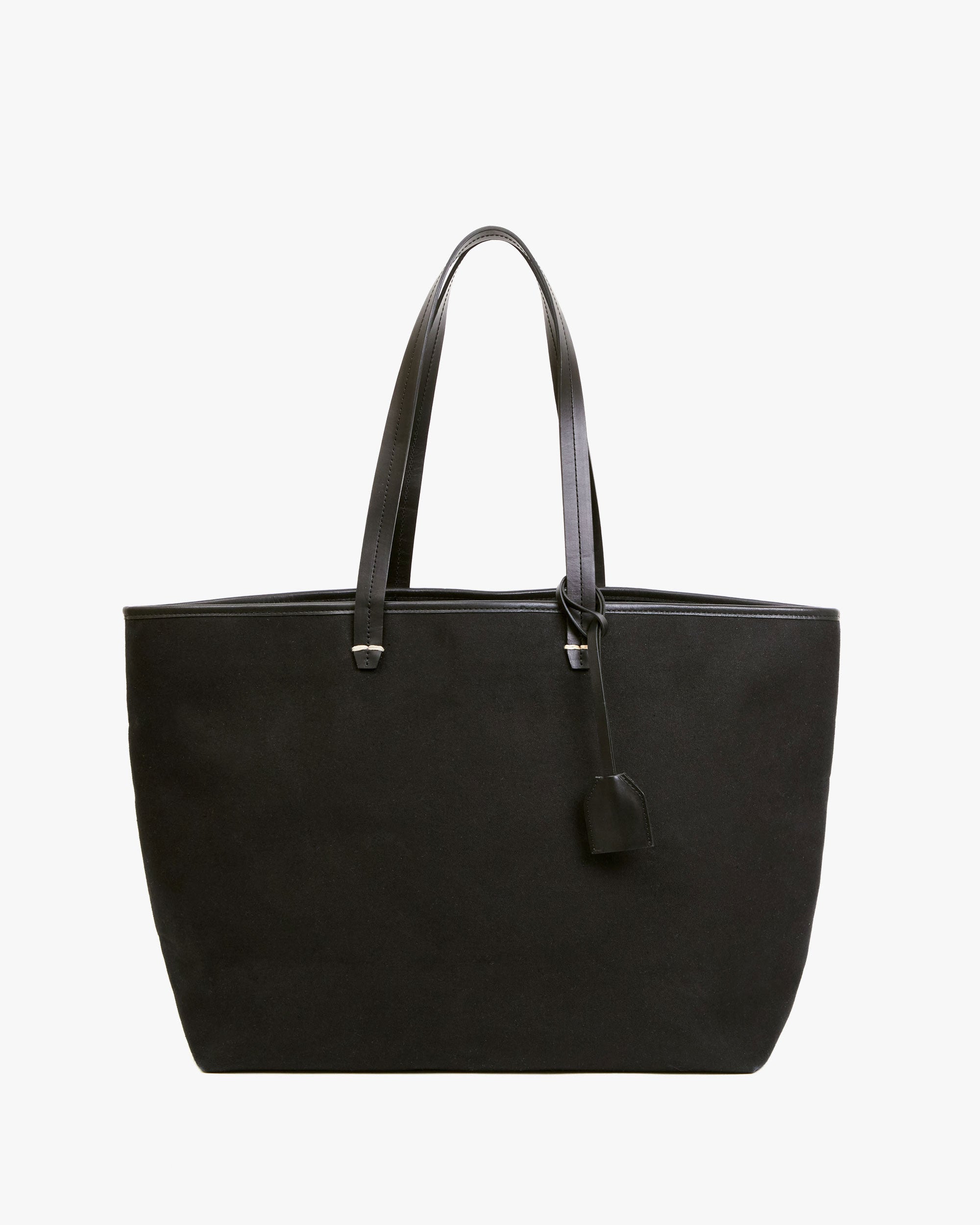 Volie Black Canvas Tote Bag - Stylish & Durable for Women - Perfect for Work, Shopping & Travel