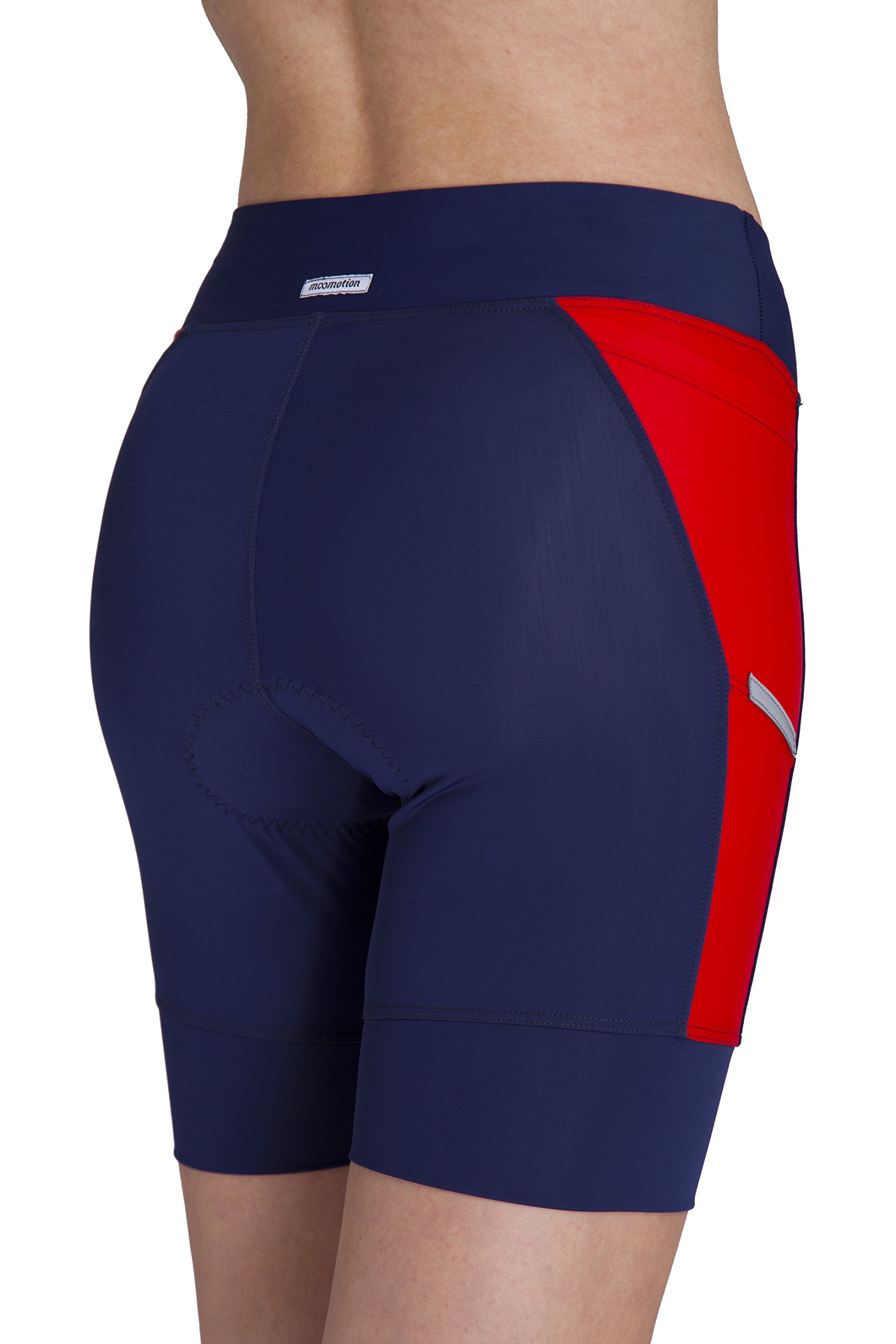 Women's Triathlon Shorts - Soft Padded Quick-Dry Chamois with Side Pockets - USA Made for Swim, Bike & Run - Perfect for Training, Racing & Outdoor Sports