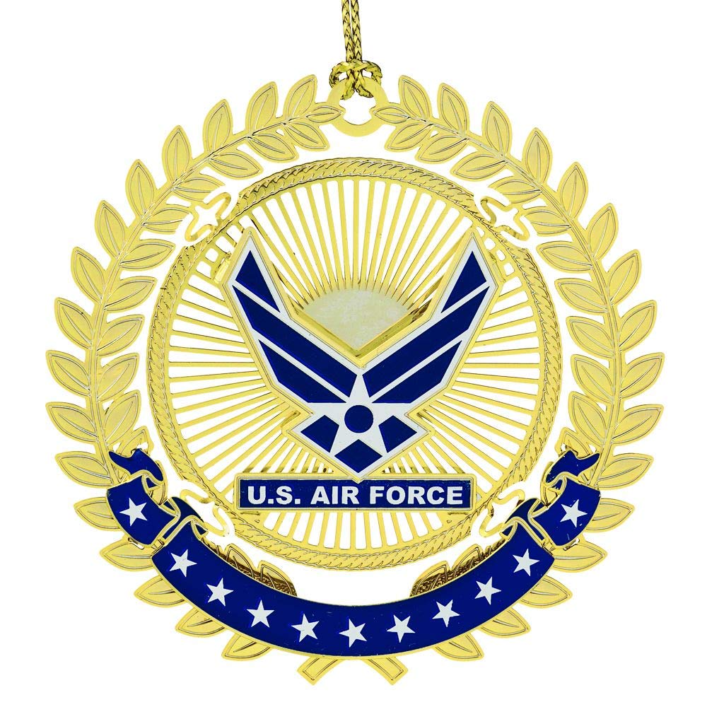 Authentic United States Air Force Logo Ornaments - Military Collectibles & Patriotic Decor for Home, Office, or Gift Giving