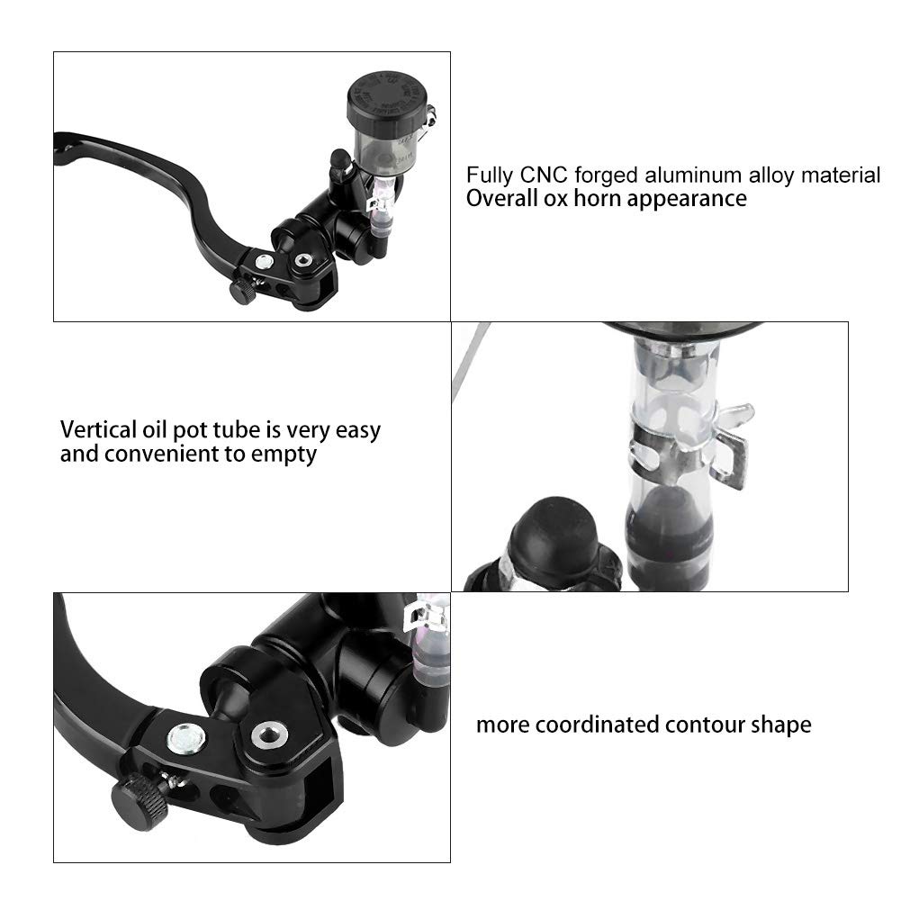 Dweekiy Motorcycle Clutch Lever - Hydraulic Master Cylinder for Smooth Riding
