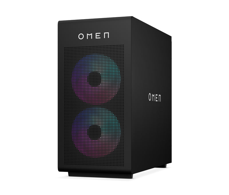 OMEN GT16-0066m Gaming Desktop PC - AMD Ryzen 7, 16GB RAM, 1TB SSD, NVIDIA GeForce RTX 4060, Windows 11 Home - Powerful Gaming & Streaming Computer for Esports & VR Gaming