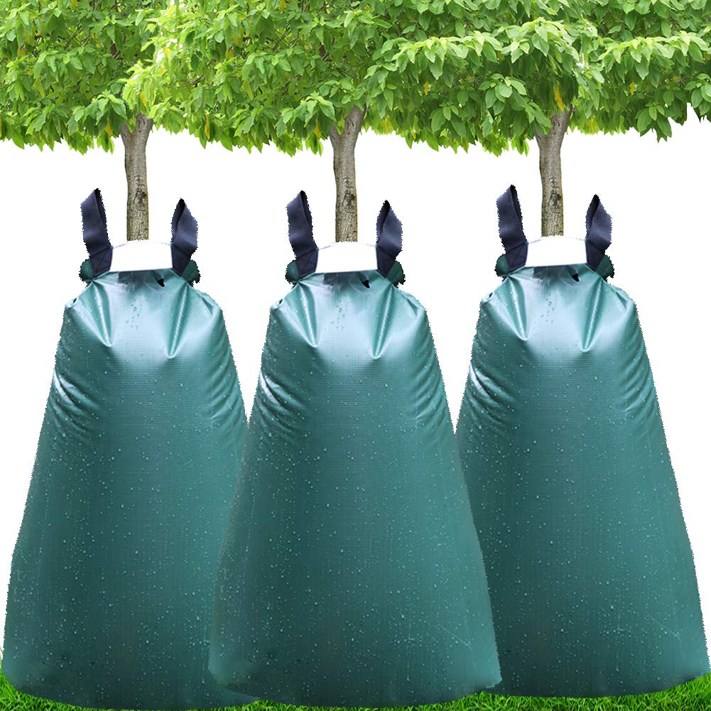 20 Gallon Tree Watering Bags - 6 Pack Slow Release PVC Drip Irrigation System for Plants & Trees | Perfect for Garden, Lawn, and Outdoor Plant Care