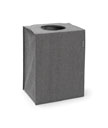 Brabantia 55L Rectangular Laundry Hamper - Durable & Stylish Pepper Black for Bedroom, Bathroom, or Dorm Organization