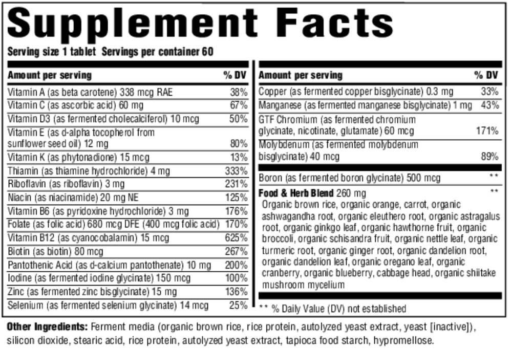 Innate Response Men Over 40 One Daily Iron Free Multivitamin - Supports Energy, Immunity & Heart Health for Active Men | Perfect for Workout Recovery & Daily Wellness