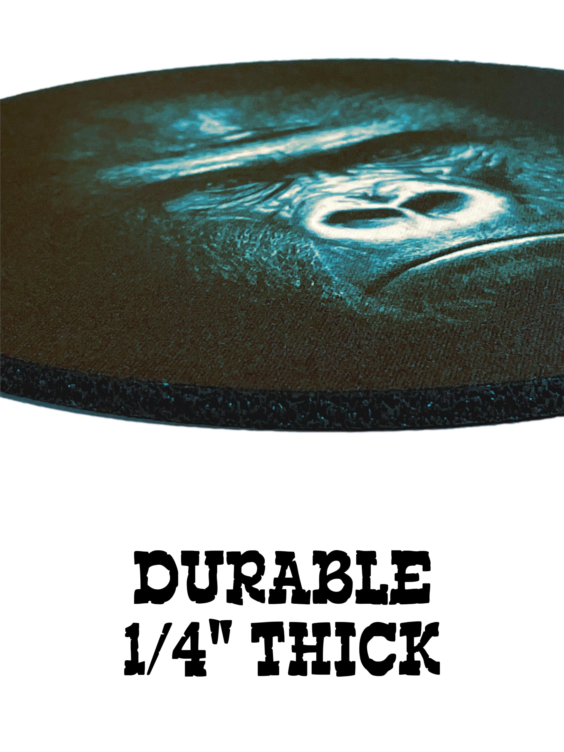 Premium Non-Slip Gorilla Mouse Pad - Large Desk Mousepad for Laptop & PC, Ergonomic Gaming Mouse Mat with Cute Monkey Design (Black) - Perfect for Office, Gaming & Home Workspace Setup