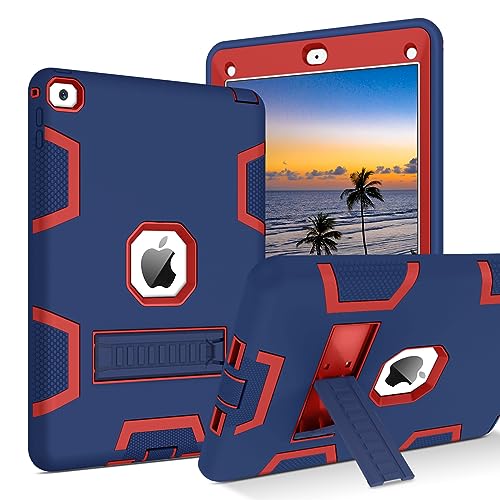 Navy Blue/Red