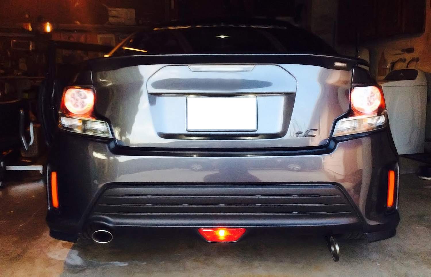 Full LED Rear Fog Light Retrofit DIY Kit - Compatible with Nissan 370Z, Toyota 86, Scion FRS, Subaru BRZ, Fiat 124 Spider & More | Easy Installation for Enhanced Night Driving Safety