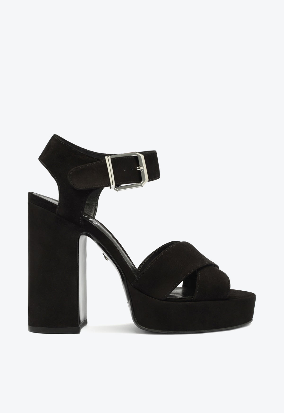 Penelope Nubuck Sandals with P24 High Heel - Women's Fashion Dress Shoes for Parties, Weddings & Evening Events - Style S2198400010004