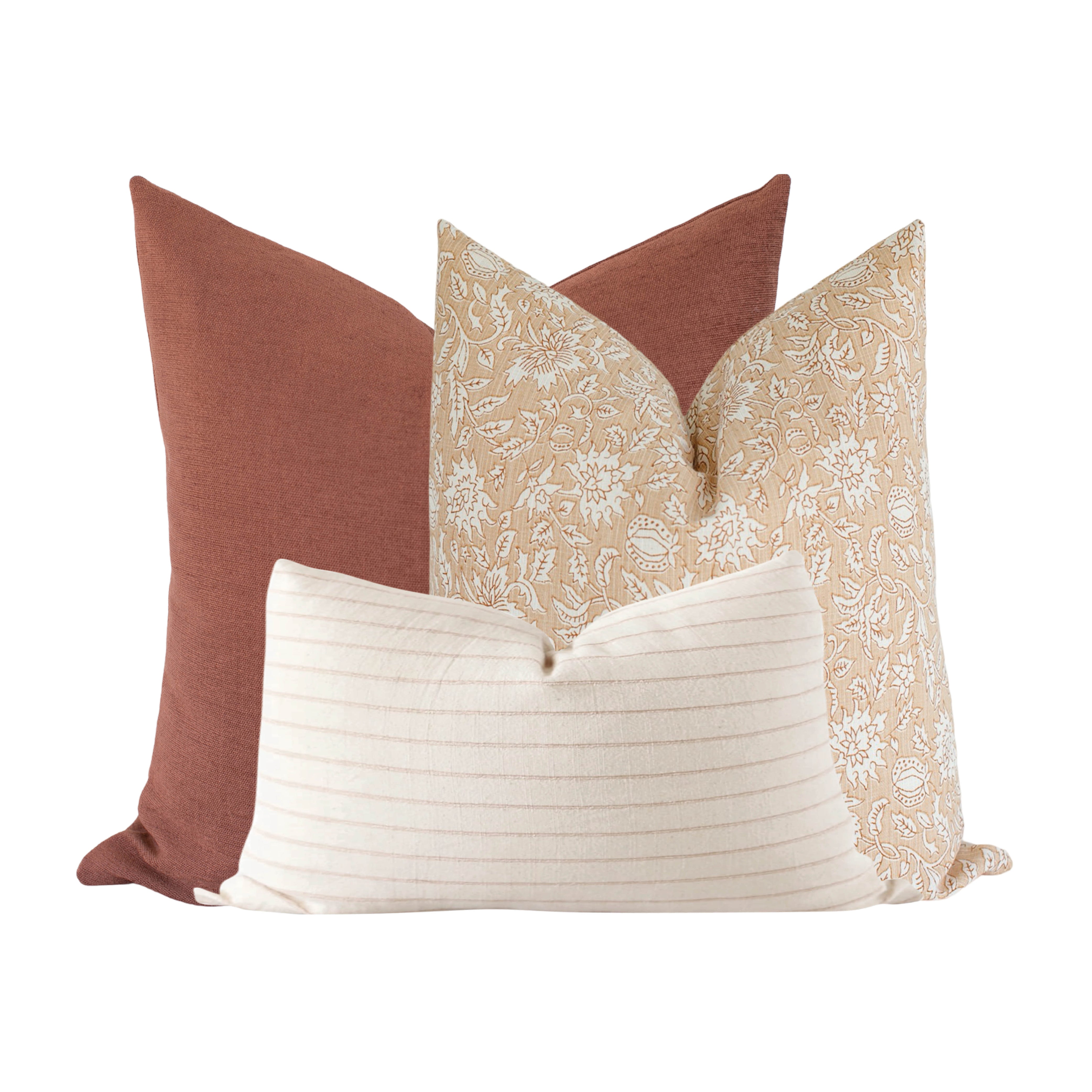 Premium Reid Pillow Cover - Soft & Breathable Cotton Pillowcase for Home & Bedroom Decor - Perfect for Living Room, Bedroom, or Guest Room Accent