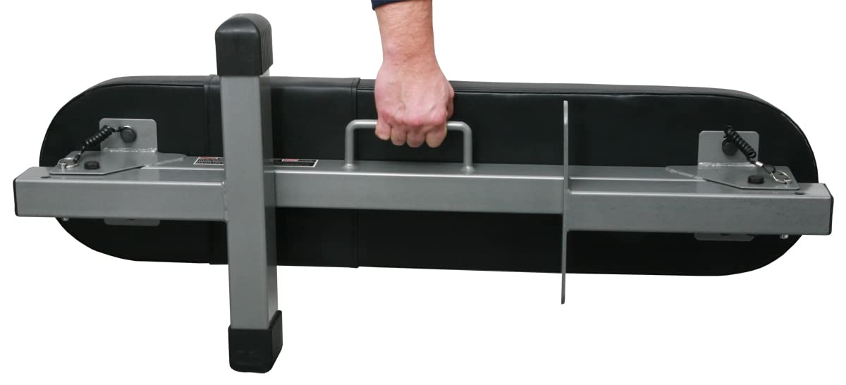 POWERBLOCK Adjustable Folding Workout Bench for Home & Gym - Portable Exercise Bench with High-Density Foam Padding - Perfect for Small Spaces, Travel & Full-Body Training