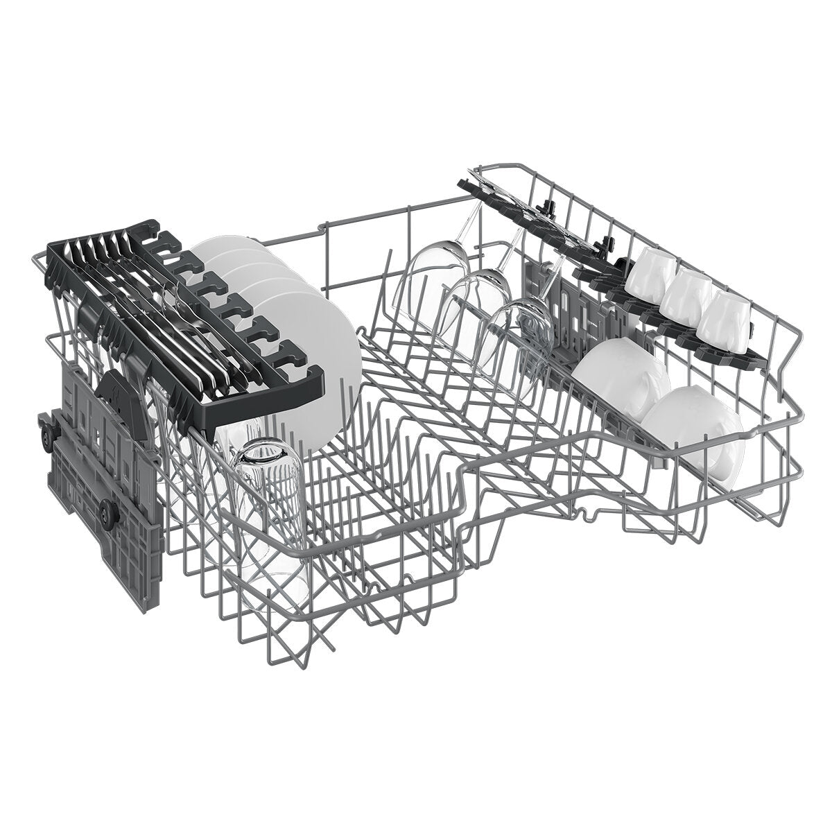 Beko BDFB1430X 14 Place Setting Freestanding Dishwasher - Energy Efficient, Made in Europe, 5-Year Warranty - Perfect for Large Families & Entertaining Guests
