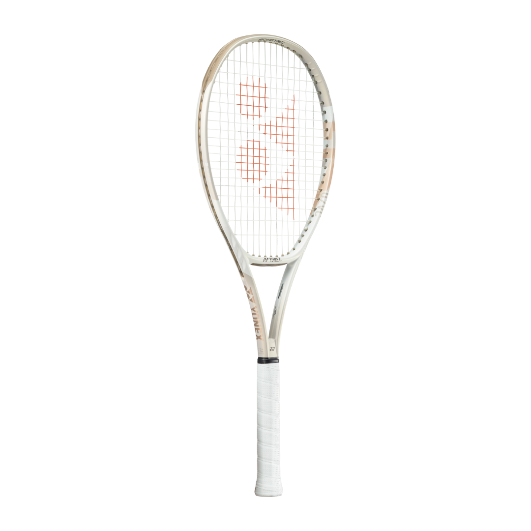 Yonex VCore 98L 7th Gen 285g Unstrung Tennis Racket - Lightweight Performance Racquet for Intermediate Players | Perfect for Clay & Hard Court Play [Sand Beige]