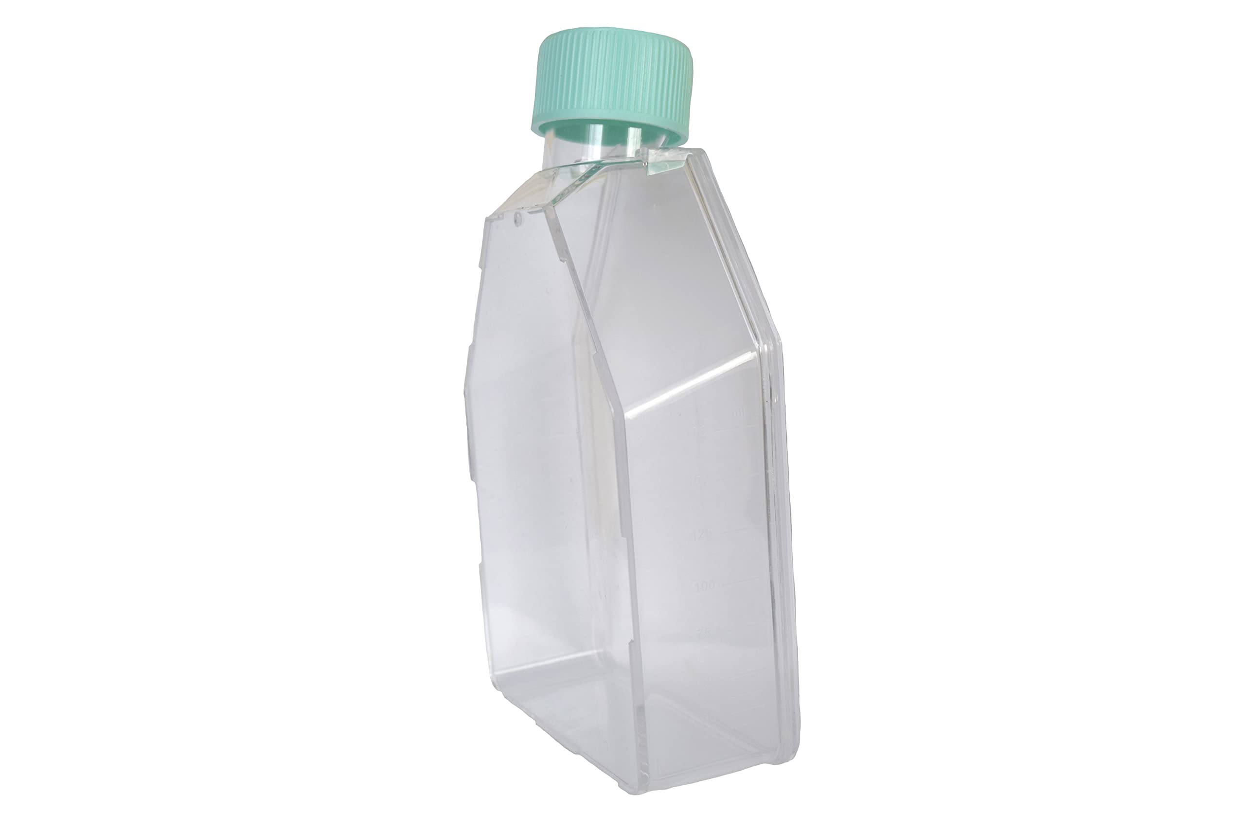 25-Pack 250ml Polystyrene Treated Culture Flasks (5 Boxes of 5) - Ideal for Cell Culture, Microbiology Lab & Tissue Growth Experiments