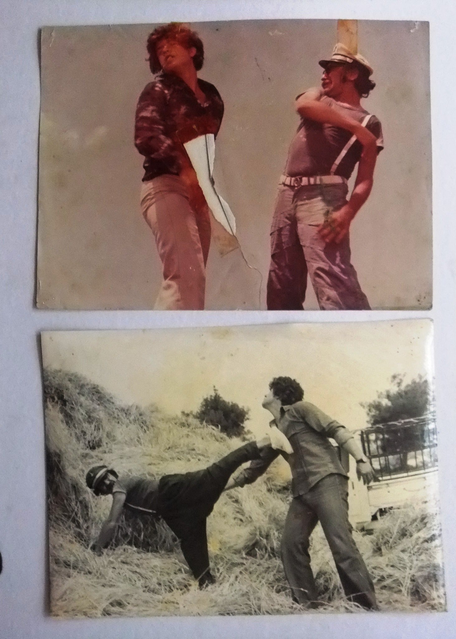 Vintage 1980s Syrian Arabic Movie Photos - Set of 12 Boneless Fish Film Stills Featuring Dureid Laham | Collectible Cinema Memorabilia for Film Enthusiasts & Middle Eastern Culture Lovers